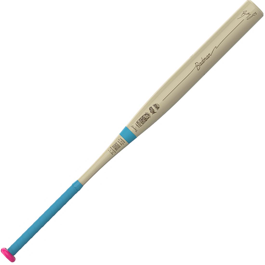 Combat Coastal Jones USSSA ISA NSA certified slowpitch bat stamp