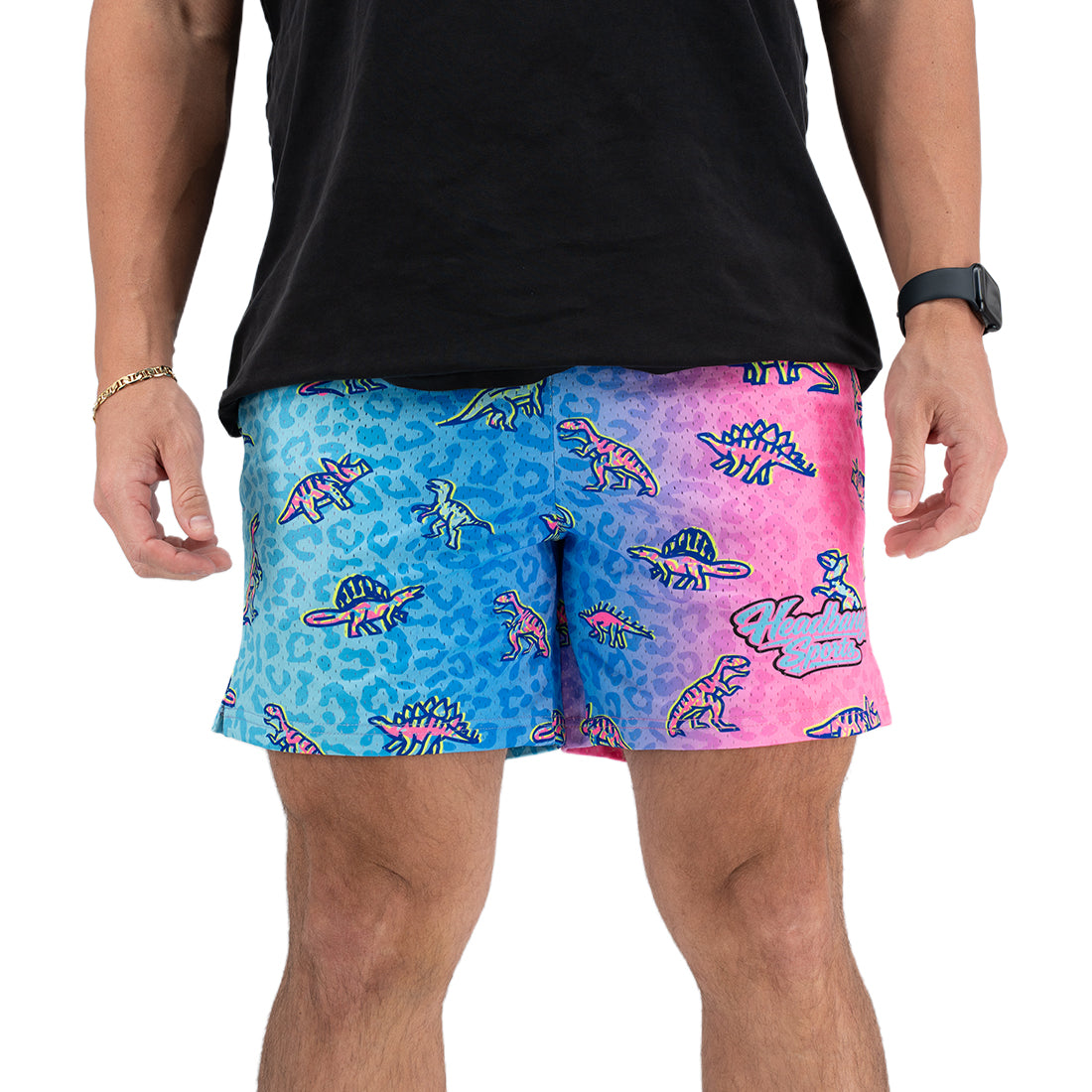 Partysuarus Headbanger Sports Branded Performance Shorts