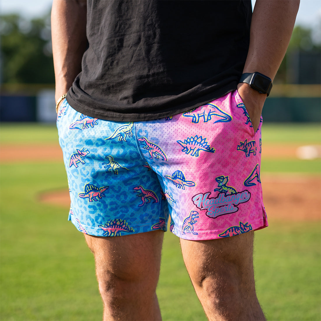 Made from 100% polyester mesh to keep you cool, lightweight, and comfortable during warm-weather action.