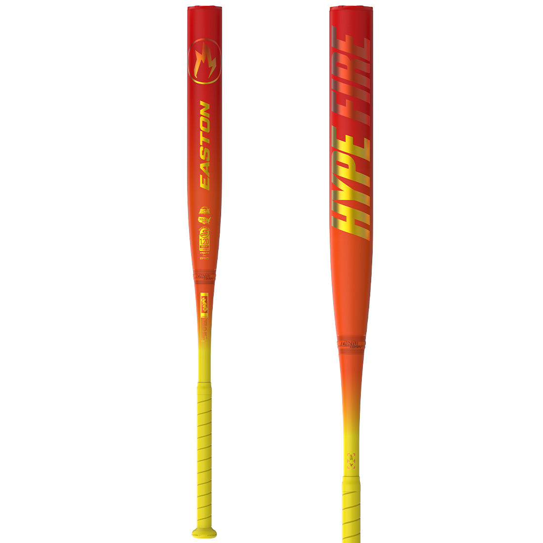 2026 Easton Hype Fire 12.75" Loaded 2 Piece USSSA Slowpitch Softball Bat: ESU6HFL