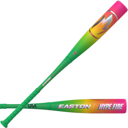 Shop 2026 Easton Hype Fire 2 5/8" USA Baseball Bat: -11, -10, -8, -5 at Headbanger Sports