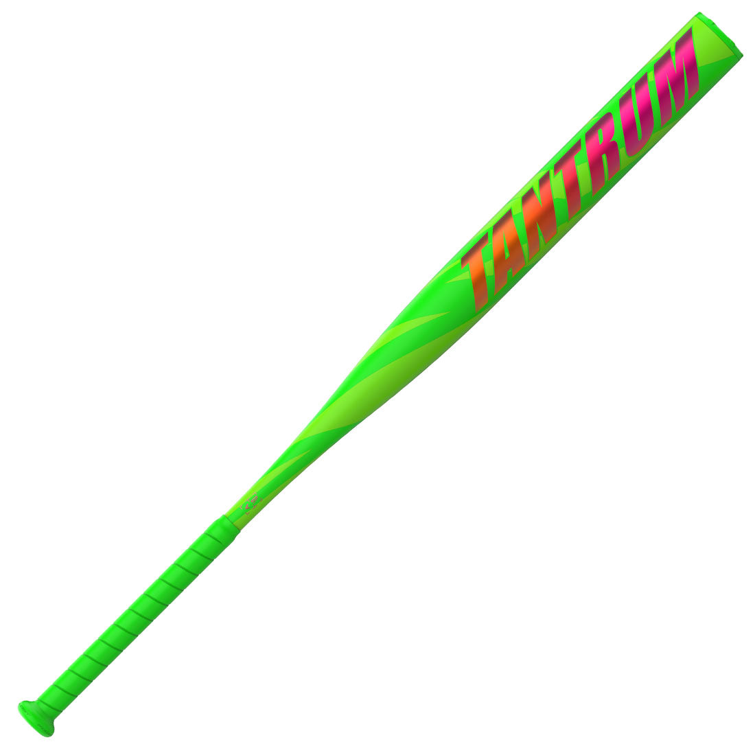 2026 Easton Tantrum 12.75 Loaded (ESU6TNT1L) 1-piece bat with G4S G4orce barrel tech, Flex 150 handle, Power Boost knob. USSSA/ISA/NSA. On a white background