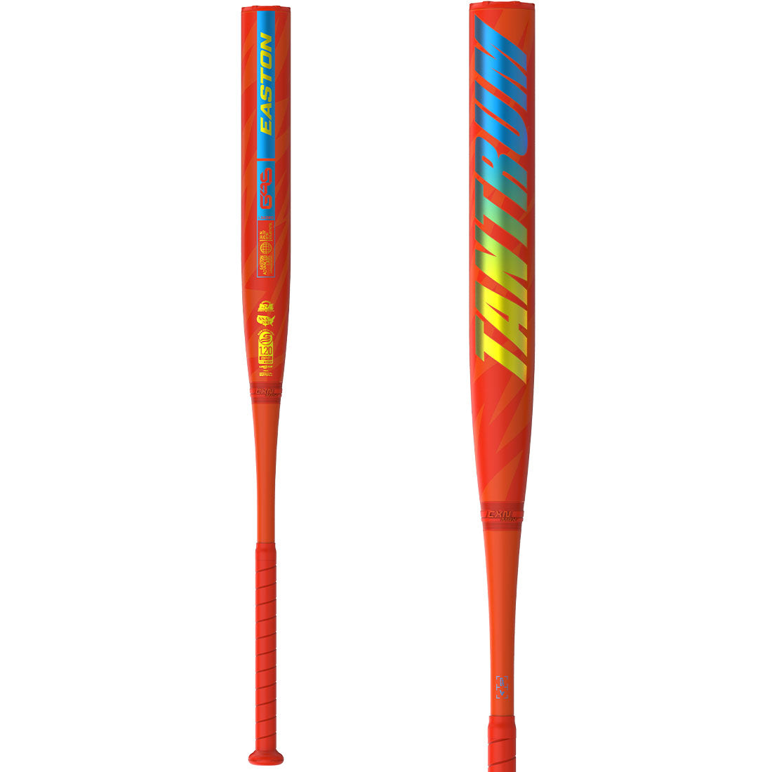 2026 Easton Tantrum 12" Loaded (ESU6TNTSL) 2-piece bat with G4S G4orce tech, CXN MC+ feel, Flex 180 handle, Power Boost knob. USSSA/ISA/NSA on a white background