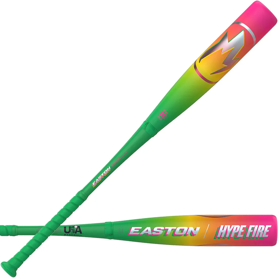 Shop 2026 Easton Hype Fire 2 5/8" USA Baseball Bat: -11, -10, -8, -5 at Headbanger Sports