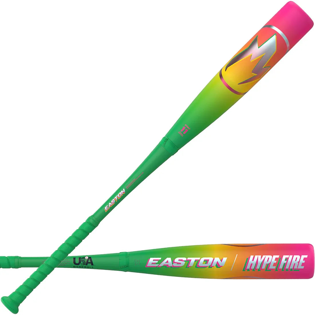 Shop 2026 Easton Hype Fire 2 5/8" USA Baseball Bat: -11, -10, -8, -5 at Headbanger Sports