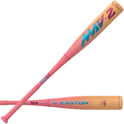 2026 Easton Mav2 Flash (-10) 2 5/8" USA Baseball Bat: EUS6M2F10