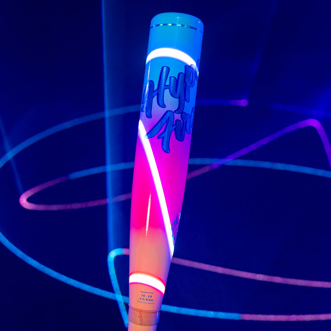 2027 Easton Hype Fire 2 5/8" USA Baseball Bat in Neon Lighting