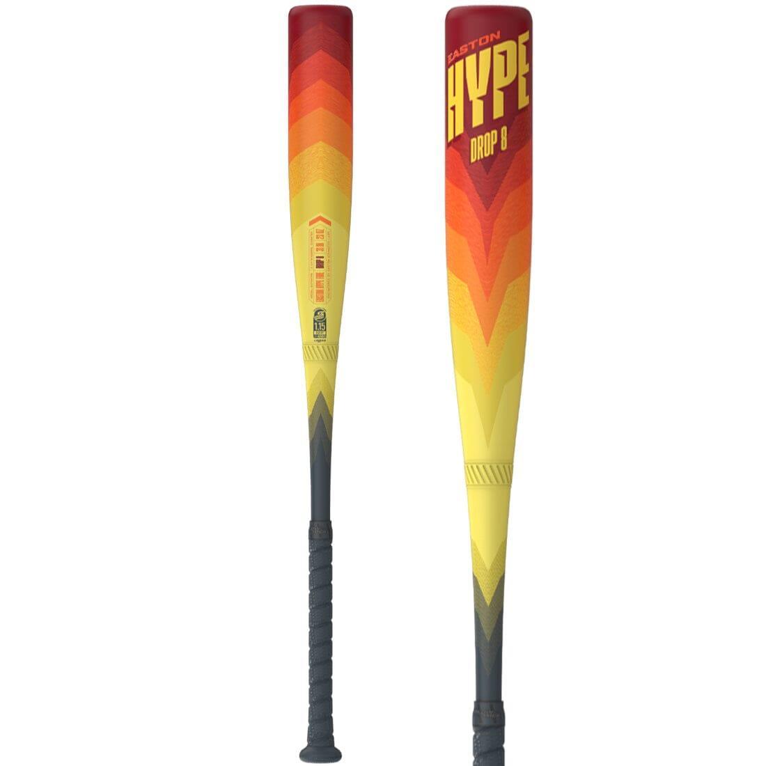 2024 Easton Hype Fire (8) 2 3/4" USSSA Baseball Bat EUT4HYP8 HB
