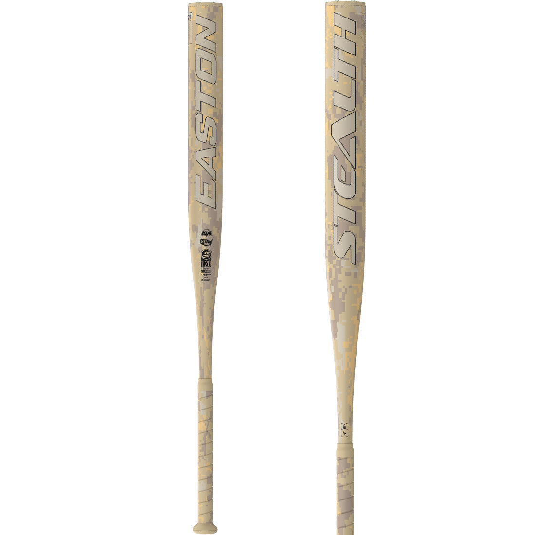 Easton Stealth Camo 1-Piece Loaded 12.75" USSSA Slowpitch Bat: ESU6STHC1L