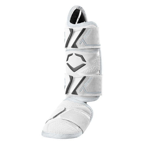 White colored EvoShield Pro-SRZ 3.0 Batter’s Leg Guard