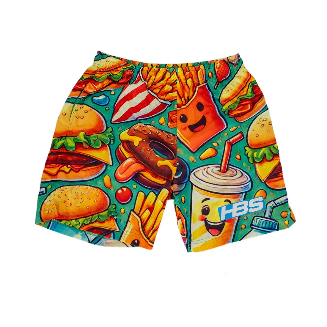 Headbanger Sports Exclusive Mesh Graphic Shorts