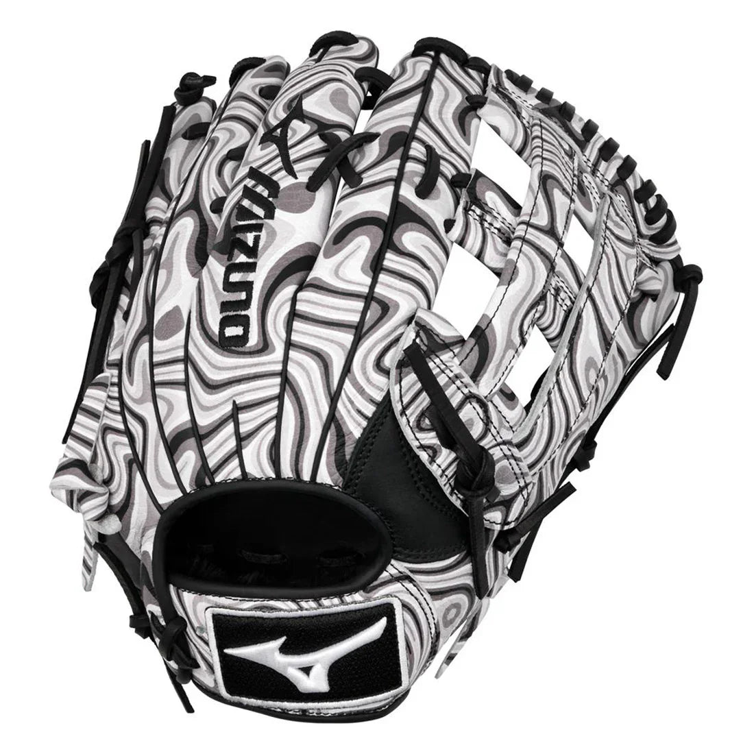 Cool Design for a Youth Mizuno MVP Prime M-Print 12.75" Outfield Baseball Glove
