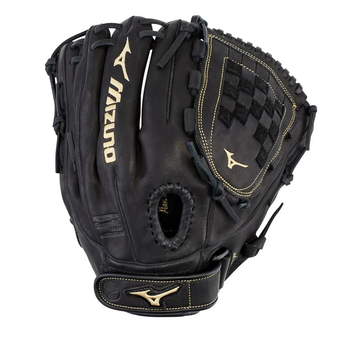 Youth Black Mizuno MVP Prime 12" Fastpitch Softball Glove: GMVP1200PF3