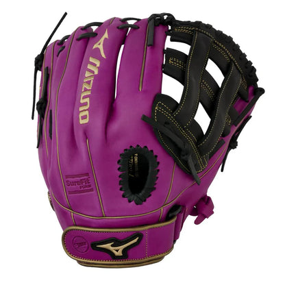 Purple and Black Girls Mizuno MVP Prime 12" Fastpitch Softball Glove: GMVP1200PF5