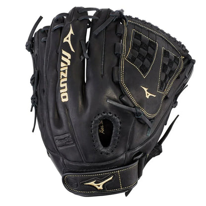 Girls Black Mizuno MVP Prime 12.5" Fastpitch Utility Glove: GMVP1250PF3
