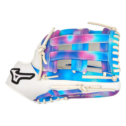Girls Colorful Mizuno MVP Prime M-Print 12.5" Fastpitch Softball Glove: GMVPF-60MP