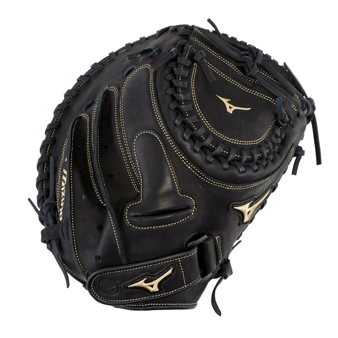 Girls Black Mizuno MVP Prime FP 34" Fastpitch Softball Catcher’s Mitt: GXS50PF3
