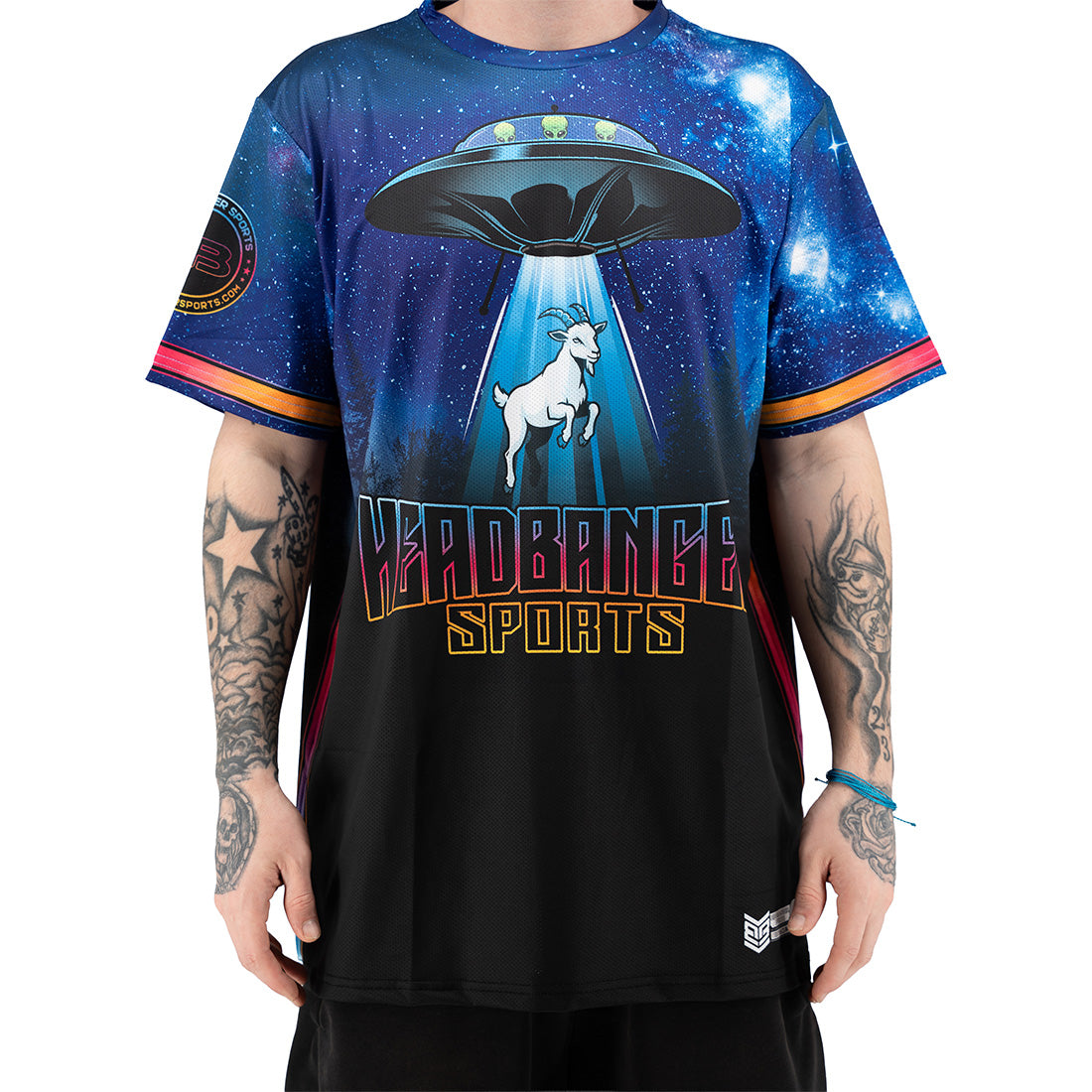 Headbanger Sports "The Galactic Goat" Short Sleeve Micro Mesh Jersey