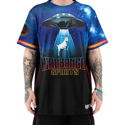 Headbanger Sports "The Galactic Goat" Short Sleeve Micro Mesh Jersey