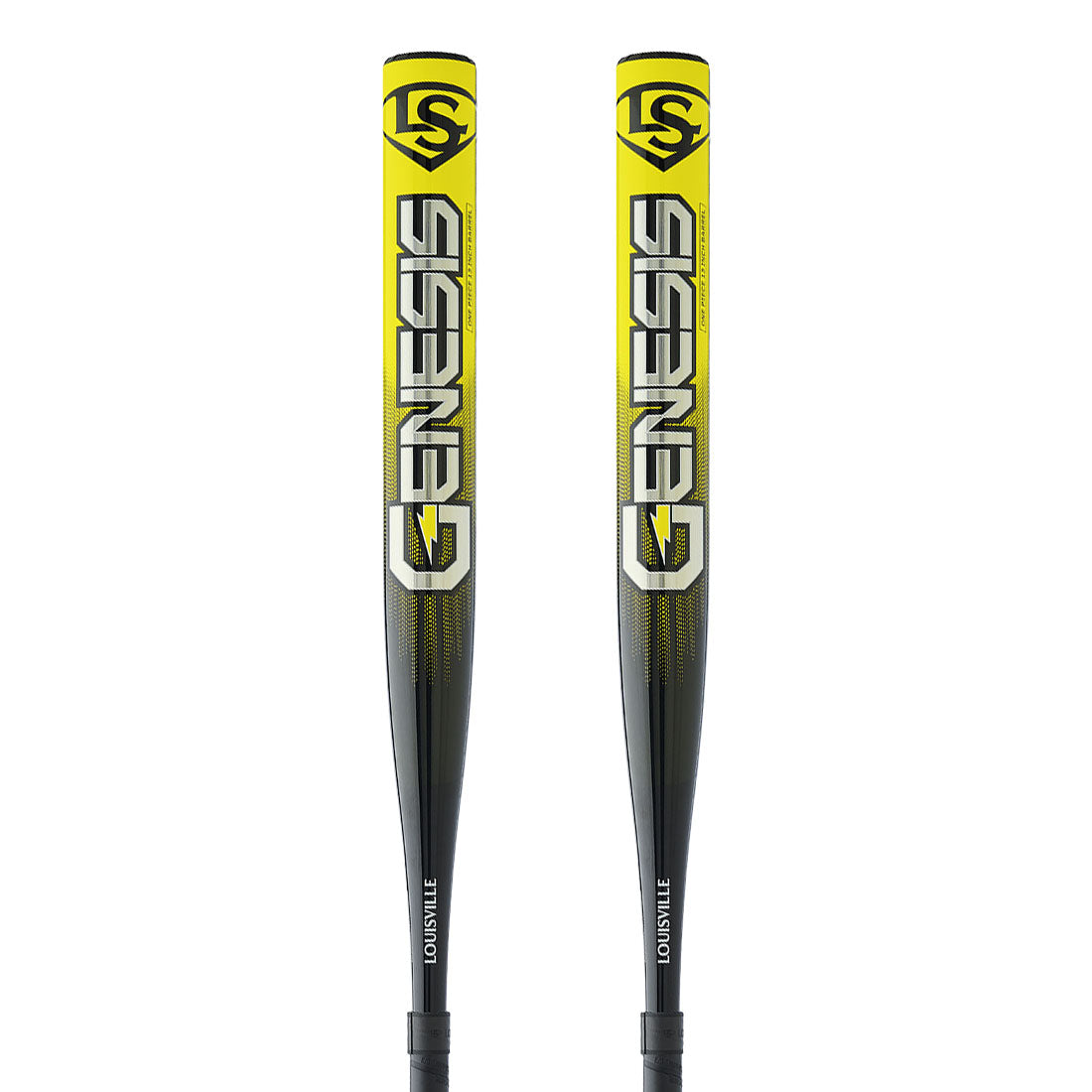 2-Bat Pack Gold: 2025 Louisville Slugger Genesis 1PC 13" Balanced USSSA Slowpitch Softball Bat
