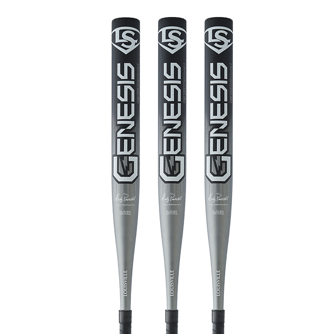 3-Bat Pack Platinum: 2025 Louisville Slugger Genesis APG 13" 1PC End Loaded USSSA