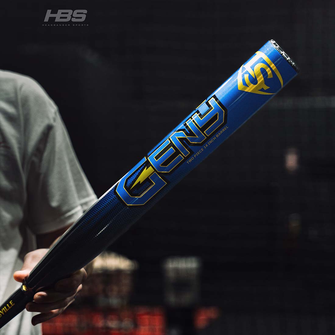 2026 Louisville Slugger Genesis (Royal Geny Collection) 14" End Loaded USSSA Slowpitch Softball Bat