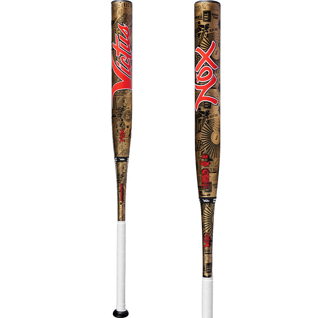 Victus Nox 12.5" 2PC Endloaded USSSA Slowpitch Softball Bat: VSPNX2BU