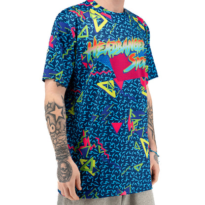 Headbanger Sports "90's Retro" Short Sleeve Micro Mesh Jersey