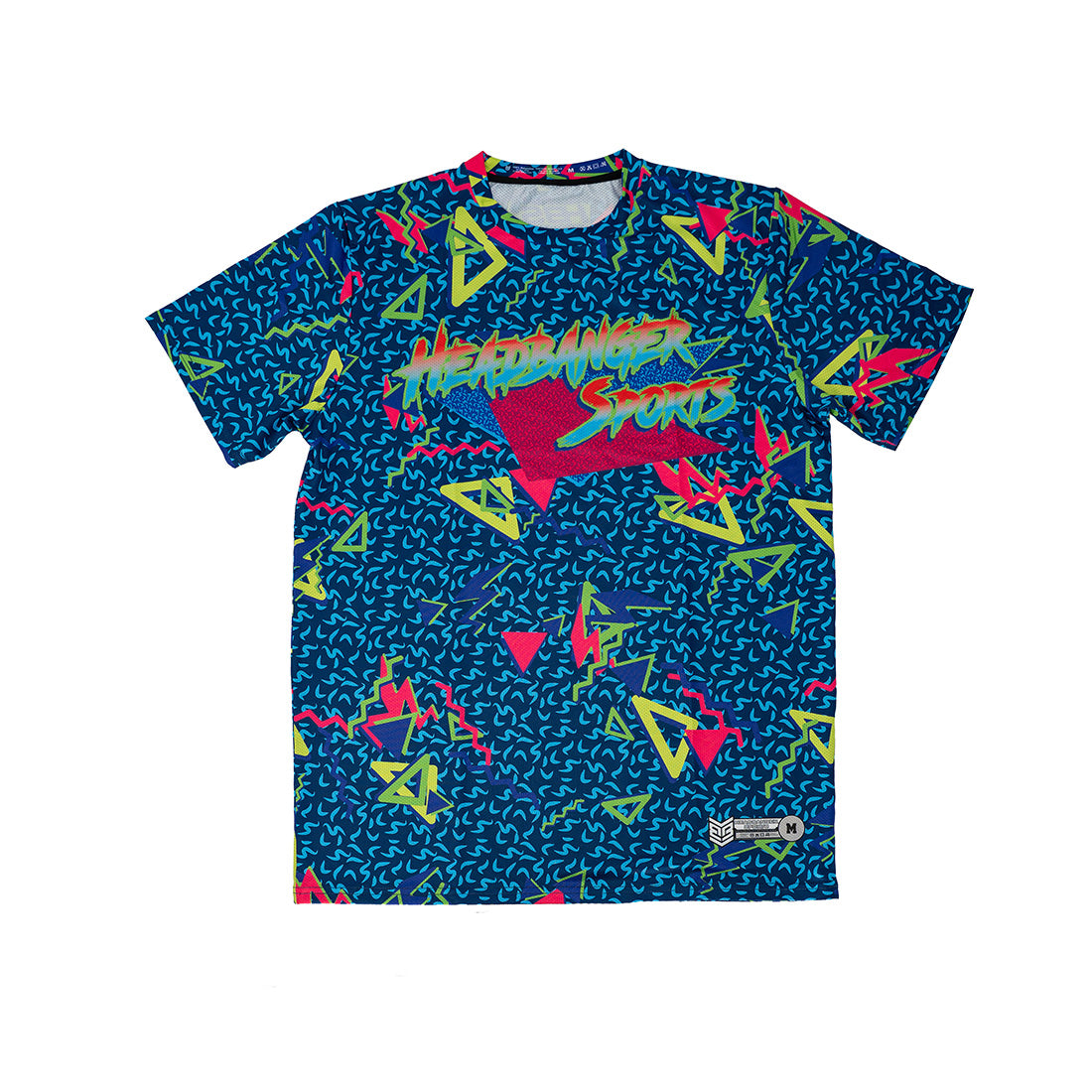Headbanger Sports "90's Retro" Short Sleeve Micro Mesh Jersey