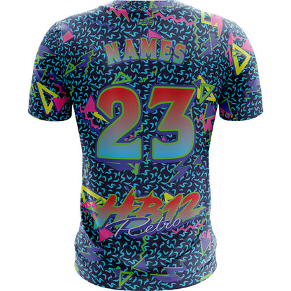 Headbanger Sports Exclusive "HB12 Retro" Short Sleeve Jersey Buy-in: HB12 Retro