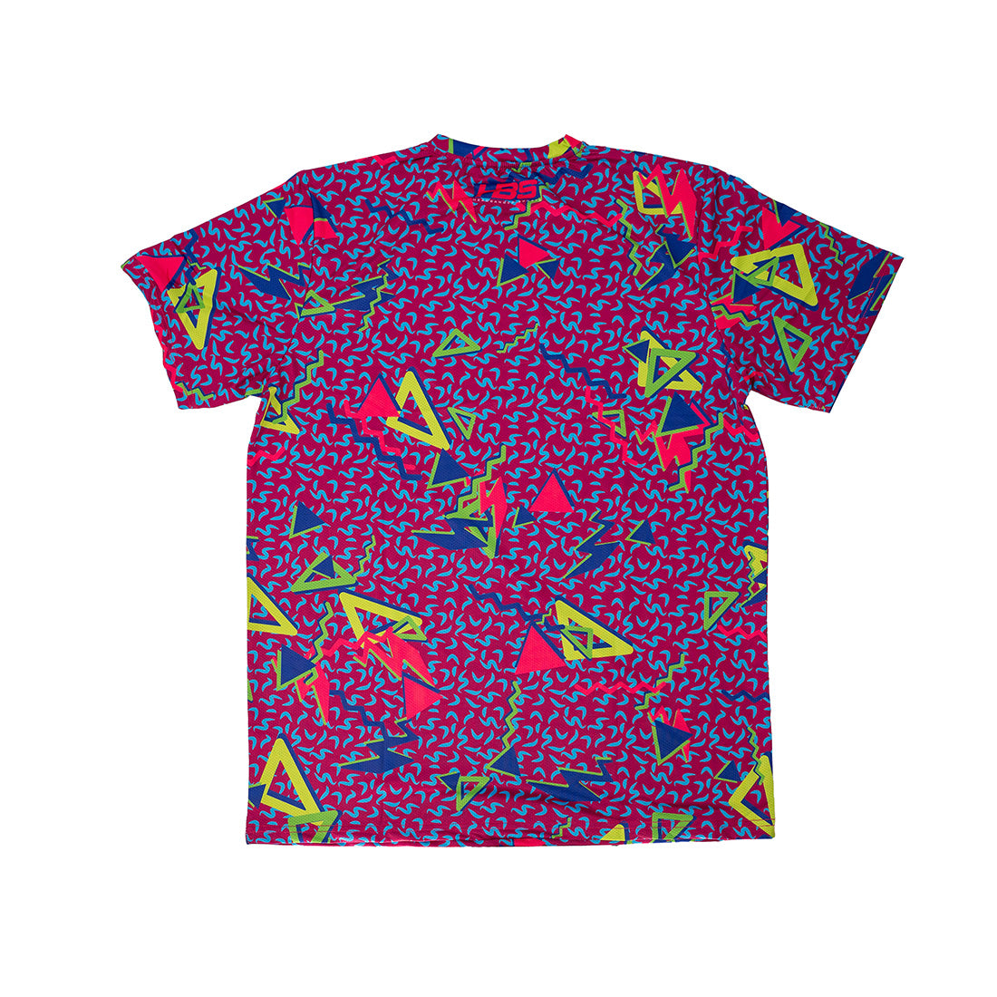 Headbanger Sports "90's Retro" Short Sleeve Micro Mesh Jersey: Pink
