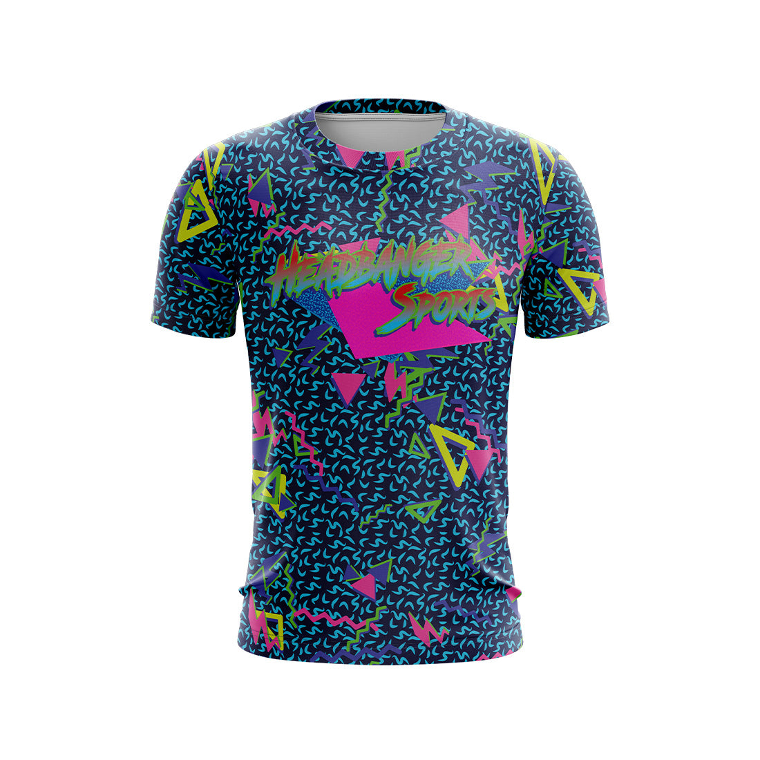 Headbanger Sports "90's Retro" Short Sleeve Micro Mesh Jersey