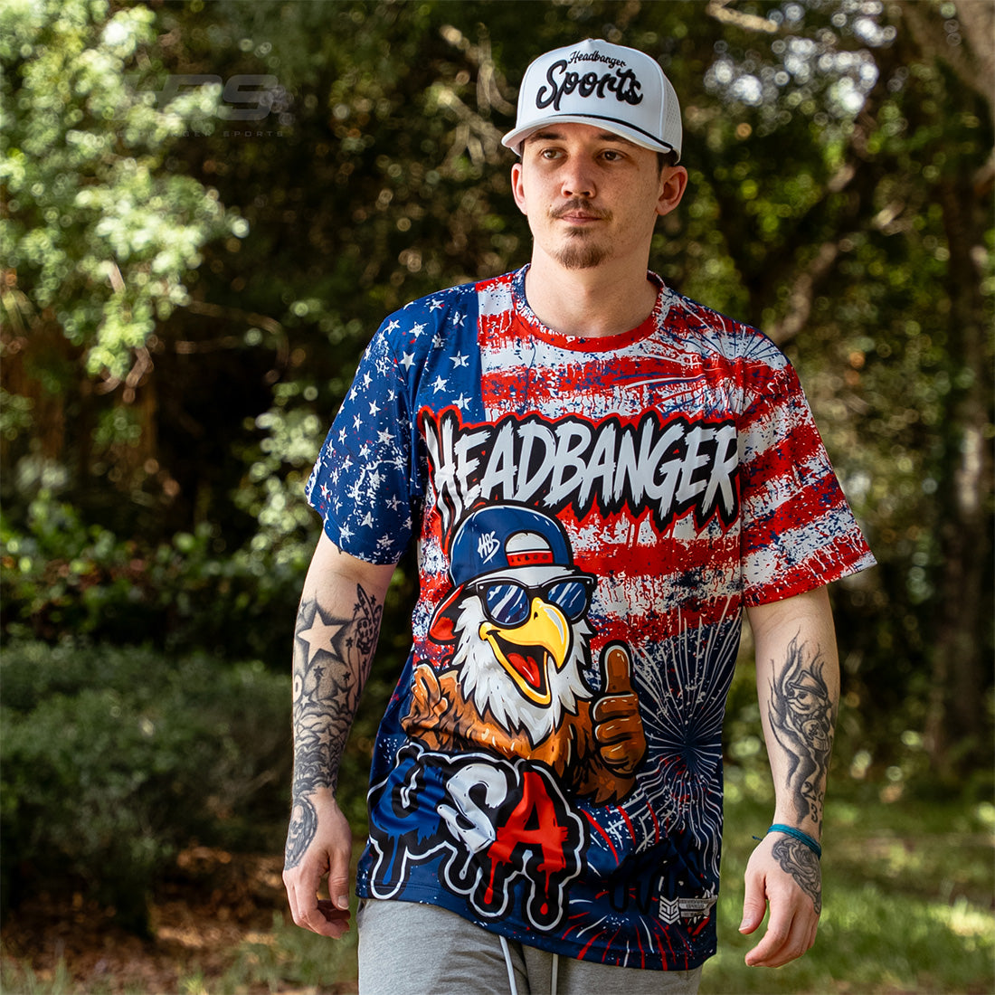 headbanger sports sublimated jersey vibrant performance design