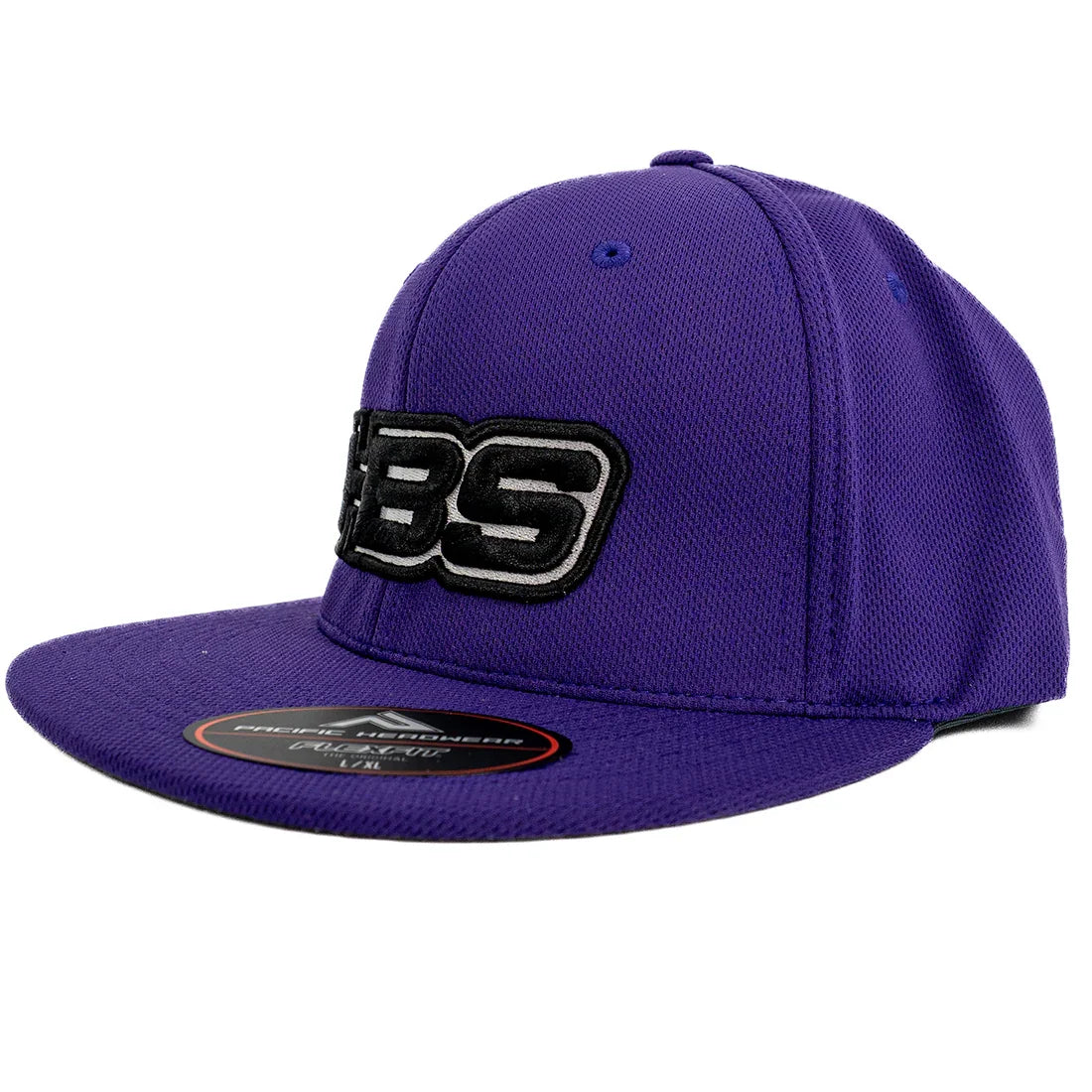 Headbanger Sports Exclusive Pacific ES342 FlexFit Hat: PURPLE HAZE