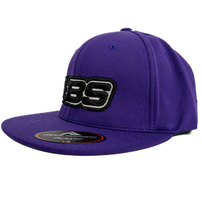 Headbanger Sports Exclusive Pacific ES342 FlexFit Hat: PURPLE HAZE