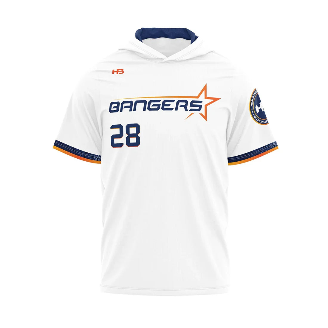 Headbanger Sports Exclusive "City Connect" Short Sleeve Lightweight Hoodies