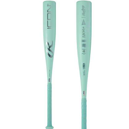 2026 Rawlings Icon 2 3/4" (-11) Junior Big Barrel: RJB6I11