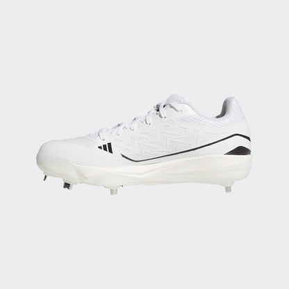 white adidas adizero electric 3.0 lightstrike pro baseball shoes
