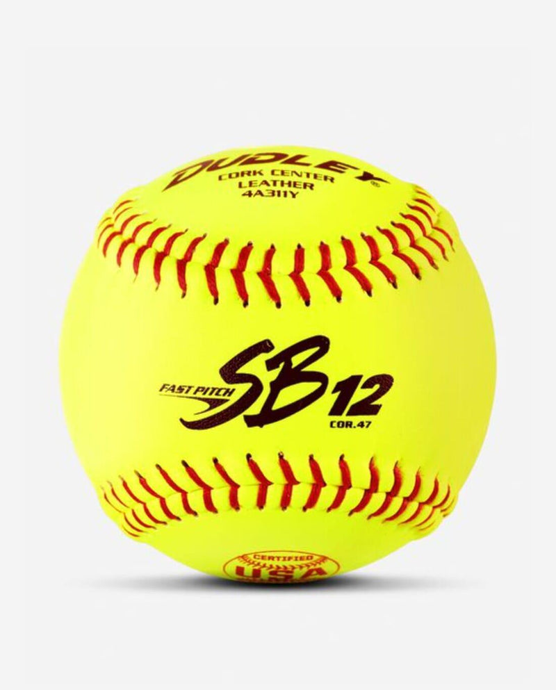 Dudley 12" USA SB 12 Fastpitch Softball (Dozen) 4A311Y HB Sports Inc.