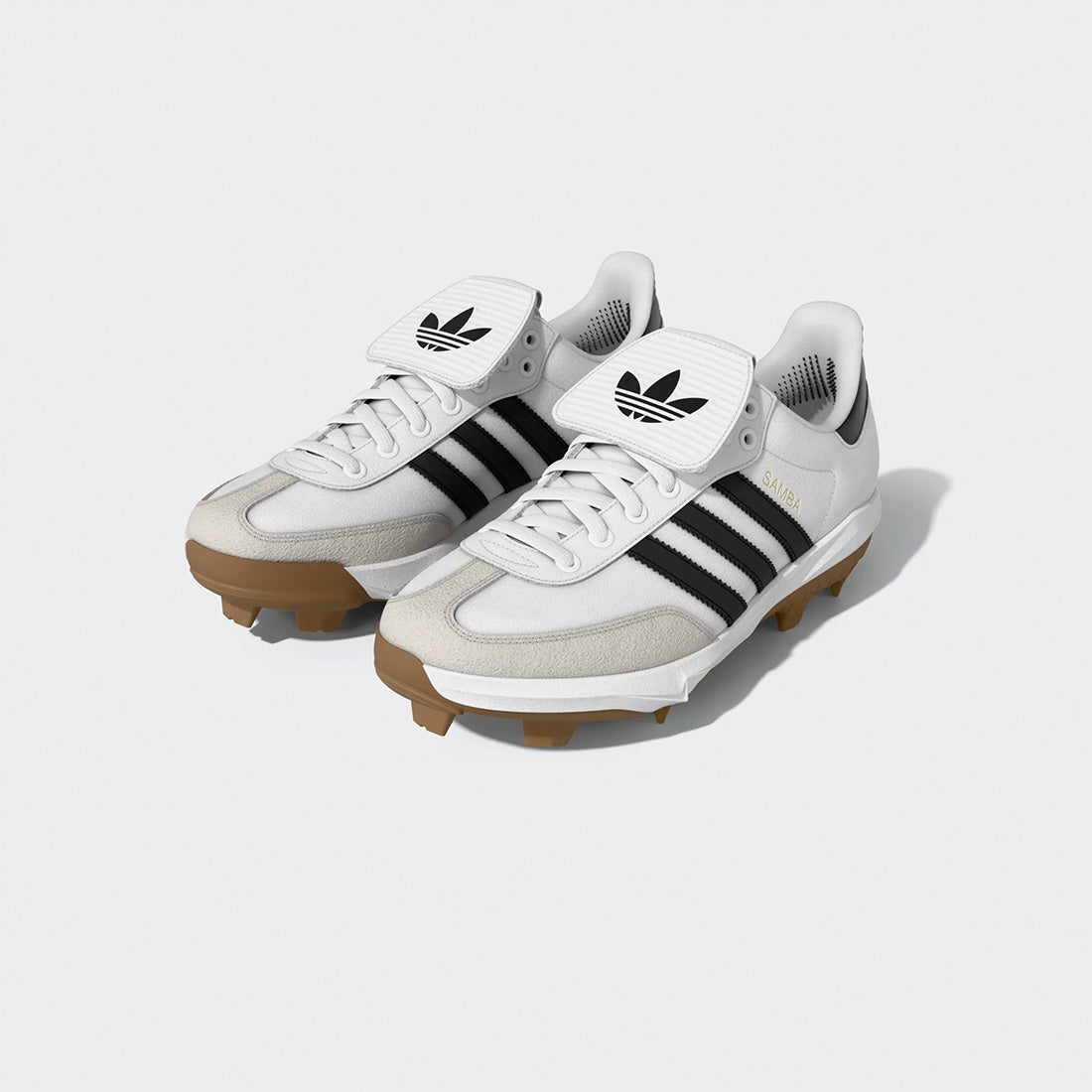 adidas Samba TPU baseball cleat multi-ground stud configuration
