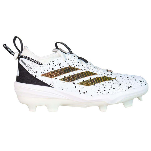 Adidas Adizero Impact 2.0 Shades TPU Baseball Cleat: White/Iridescent