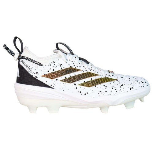 Adidas Adizero Impact 2.0 Shades TPU Baseball Cleat: White/Iridescent