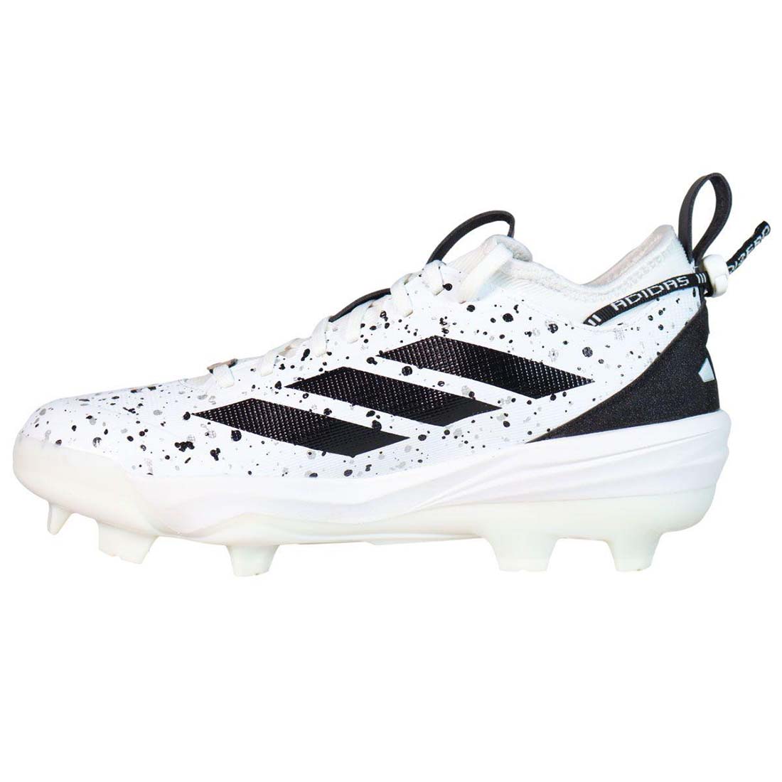 Adidas Adizero Impact 2.0 Shades TPU Baseball Cleat: White/Iridescent