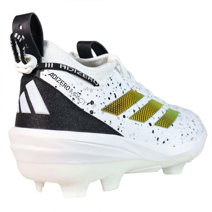 Adidas Adizero Impact 2.0 Shades TPU Baseball Cleat: White/Iridescent