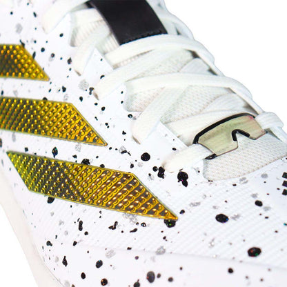 Adidas Adizero Impact 2.0 Shades TPU Baseball Cleat: White/Iridescent
