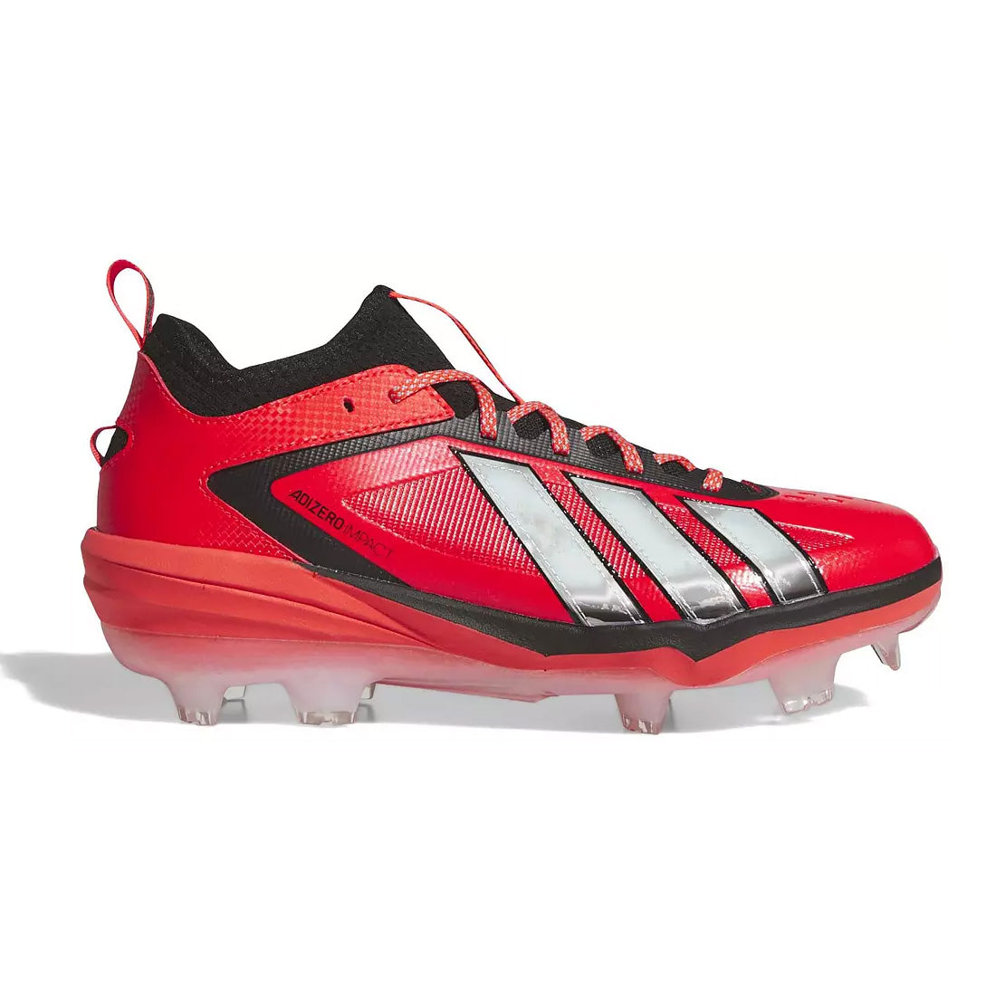 lucid red adidas adizero impact 3.0 baseball cleats
