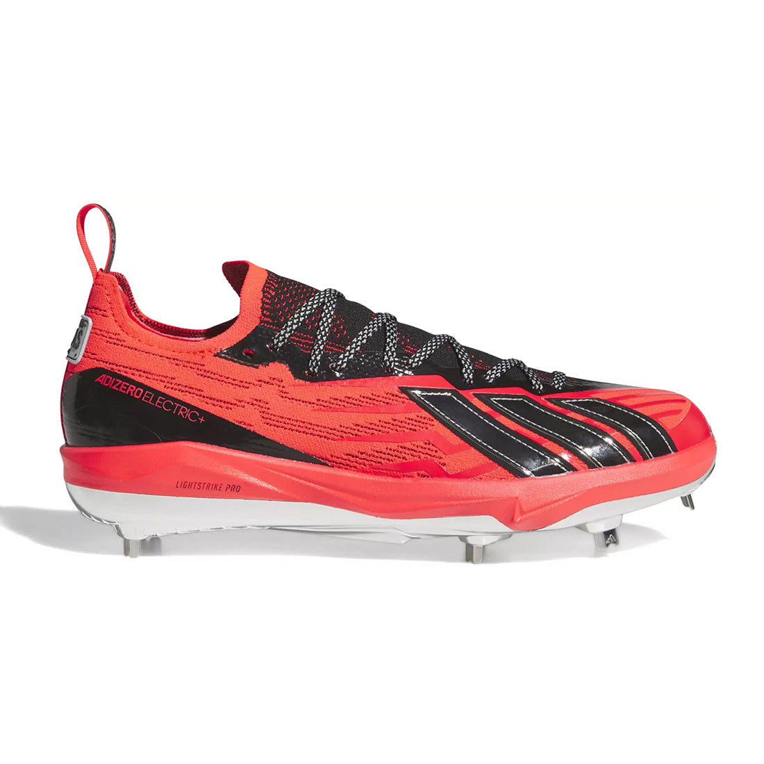 lucid red adidas adizero electric plus 3.0 racing team baseball cleats
