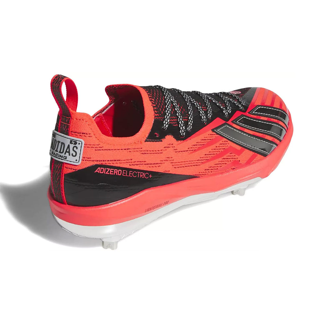 lucid red adidas lightstrike pro metal baseball cleats
