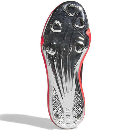 lucid red adidas lightweight metal cleats for baseball
