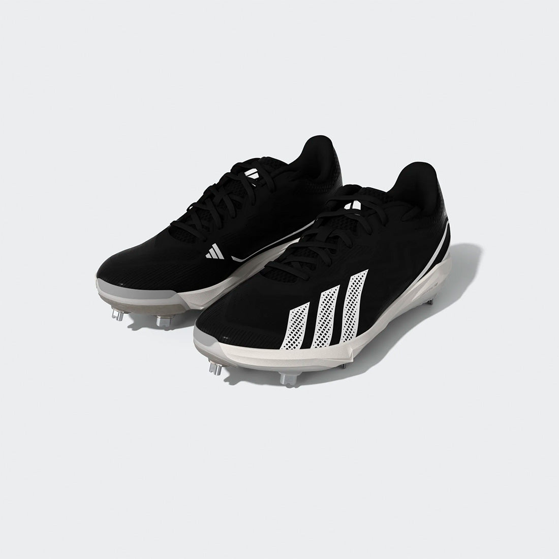 black adidas adizero electric 3.0 breathable baseball cleats